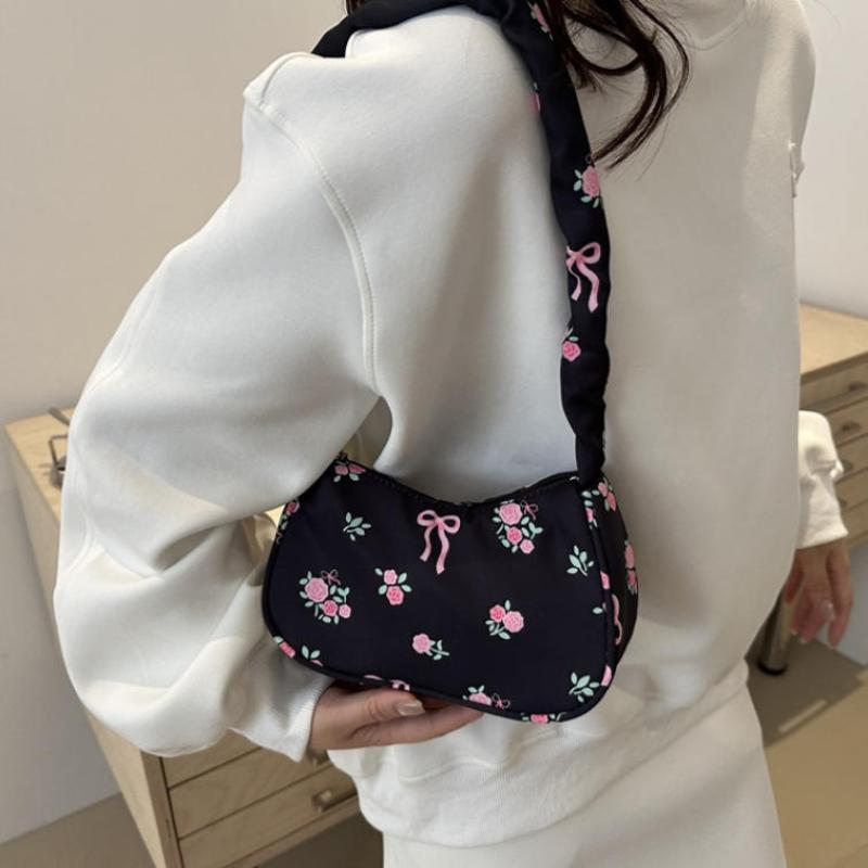 Women Hand Bags Sale - Borsa a Tracolla in Tela con