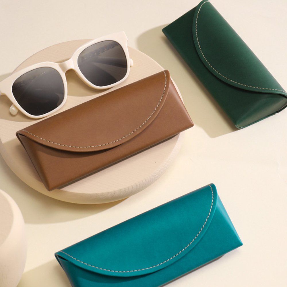 Box Bag Rigid - Custodia per occhiali in pelle PU