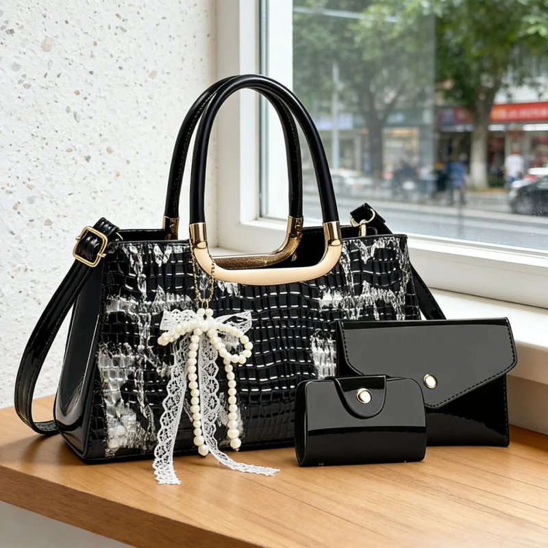 Women Bags Crossbody - Set di Borse da Donna, Pochette