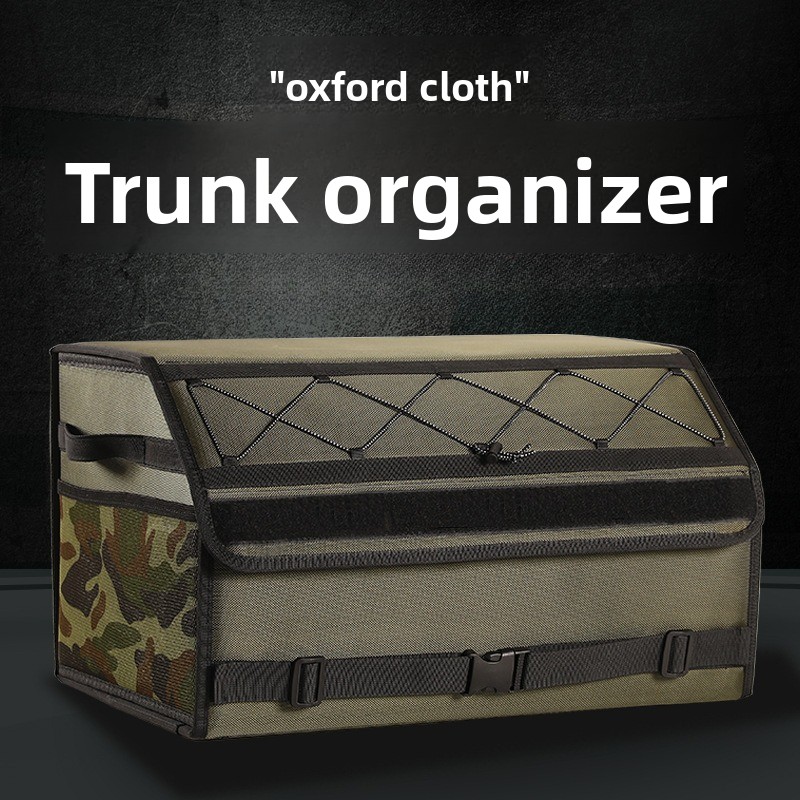 Box Bag Rigid - Organizer per bagagliaio pieghevole multifunzionale con