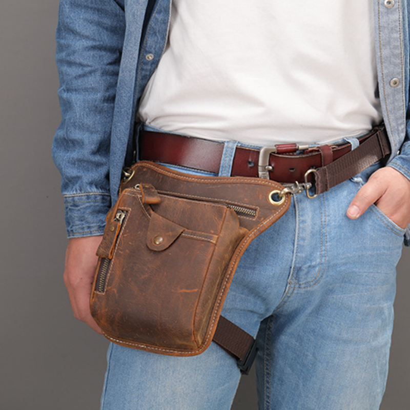 Women'S Vegan Bags - Marsupio vintage in pelle Pu Borsa
