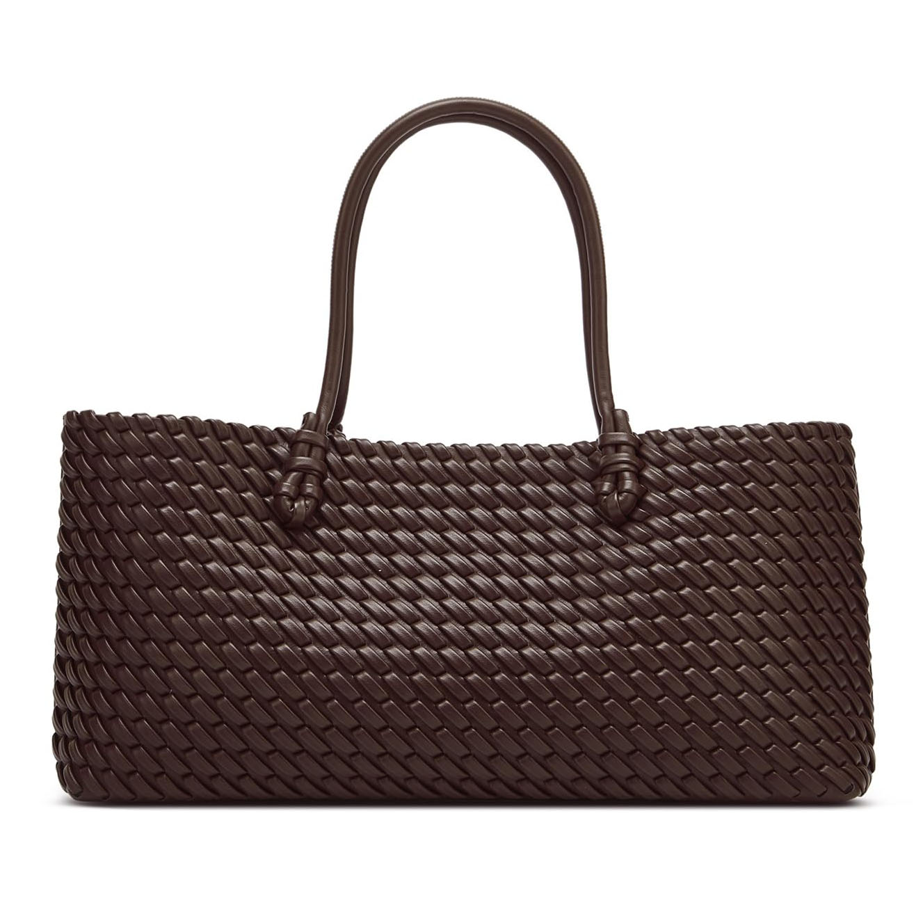 Women'S Vegan Bags - Borsa Tote Intrecciata da Donna Grande,