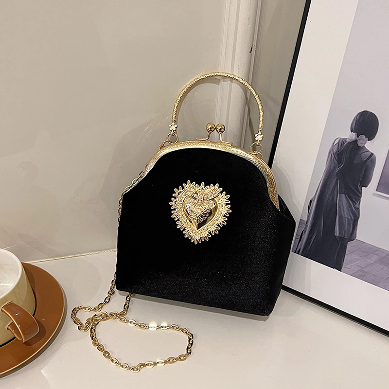 Catene Cornice in velluto Cuor - Women Hand Bags Sale recensione e prezzo