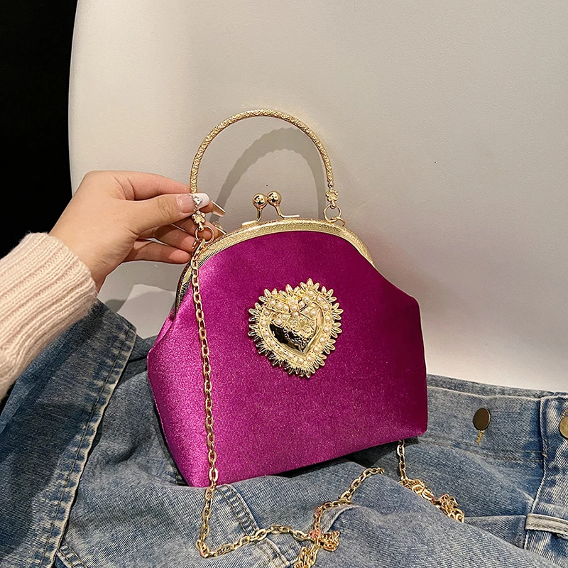 Catene Cornice in velluto Cuor - Women Hand Bags Sale recensione e prezzo